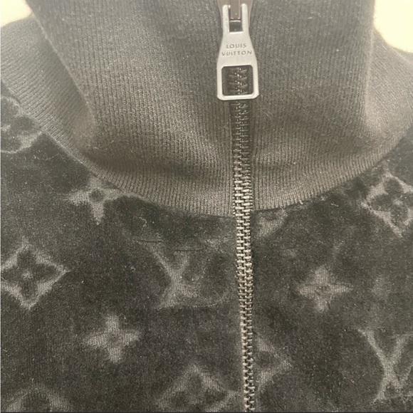 Louis Vuitton Blue Nuit Mens XL Jacquard Monogram - Picture 8 of 8